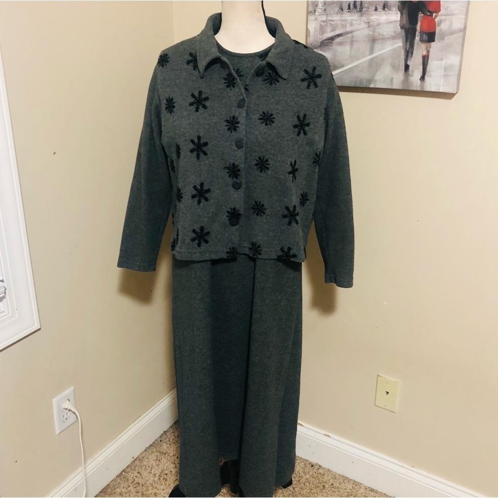 AGENDA Sweater Dress 2-PC Set